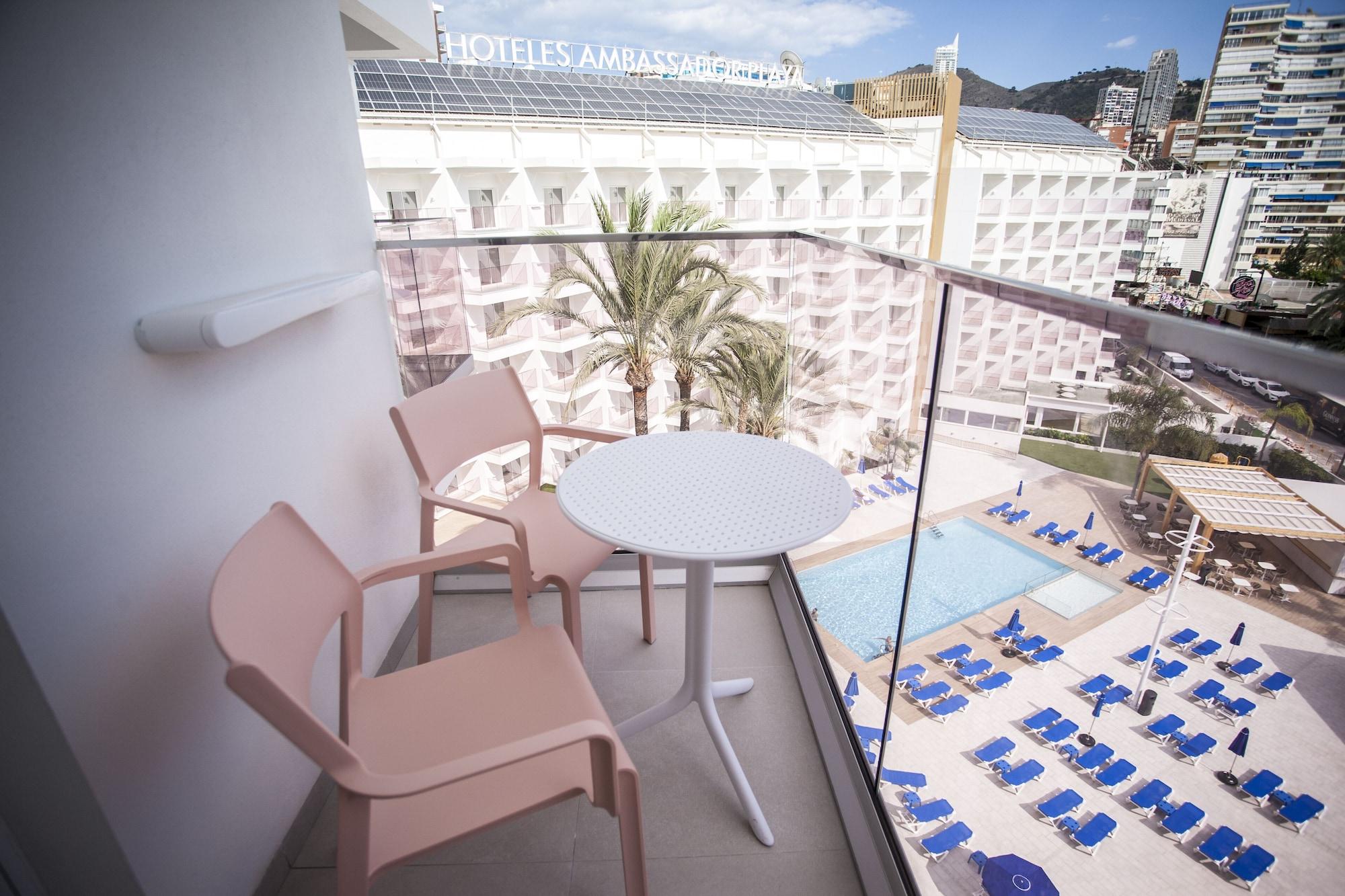 Hotel Ambassador Playa II Benidorm Exterior foto